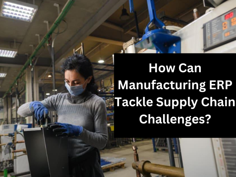 How Can Manufacturing ERP Tackle Supply Chain Challenges?
