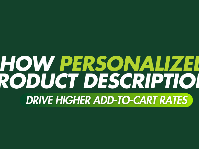 Personalized Product Descriptions