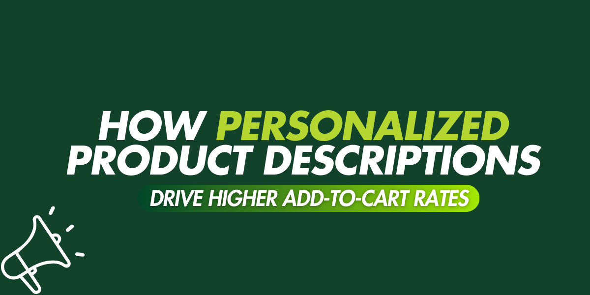 Personalized Product Descriptions